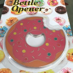 BOTTLE OPENER metal sprinkles donut pop art FOOD